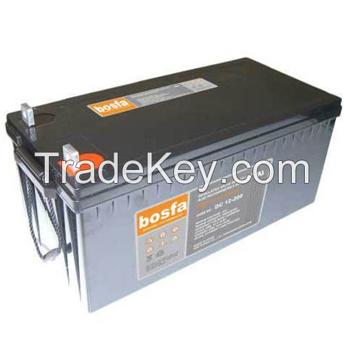 12V 200AH deep cycle battery DC12-200