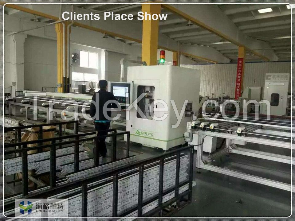 Cutting Center for Aluminum and Upvc profile Auto Cutting Production Line C100