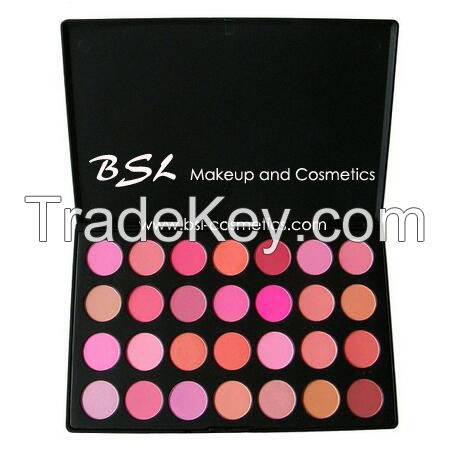 Private Label Cosmetic Wholesale 28 Colors Makeup Blush Palette Waterproof