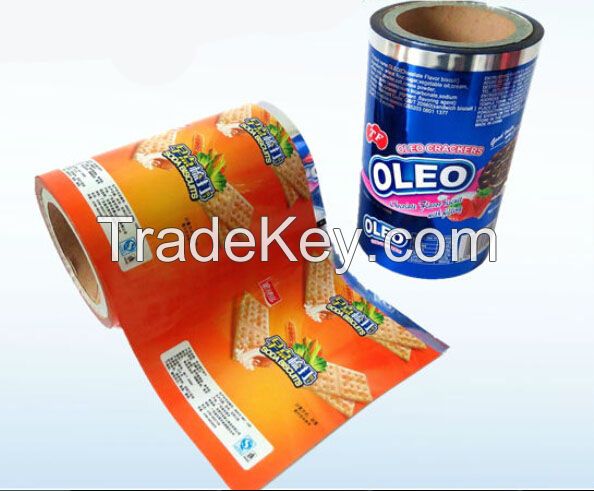 OP/Paper/AL/PE Laminated Films For Food packing