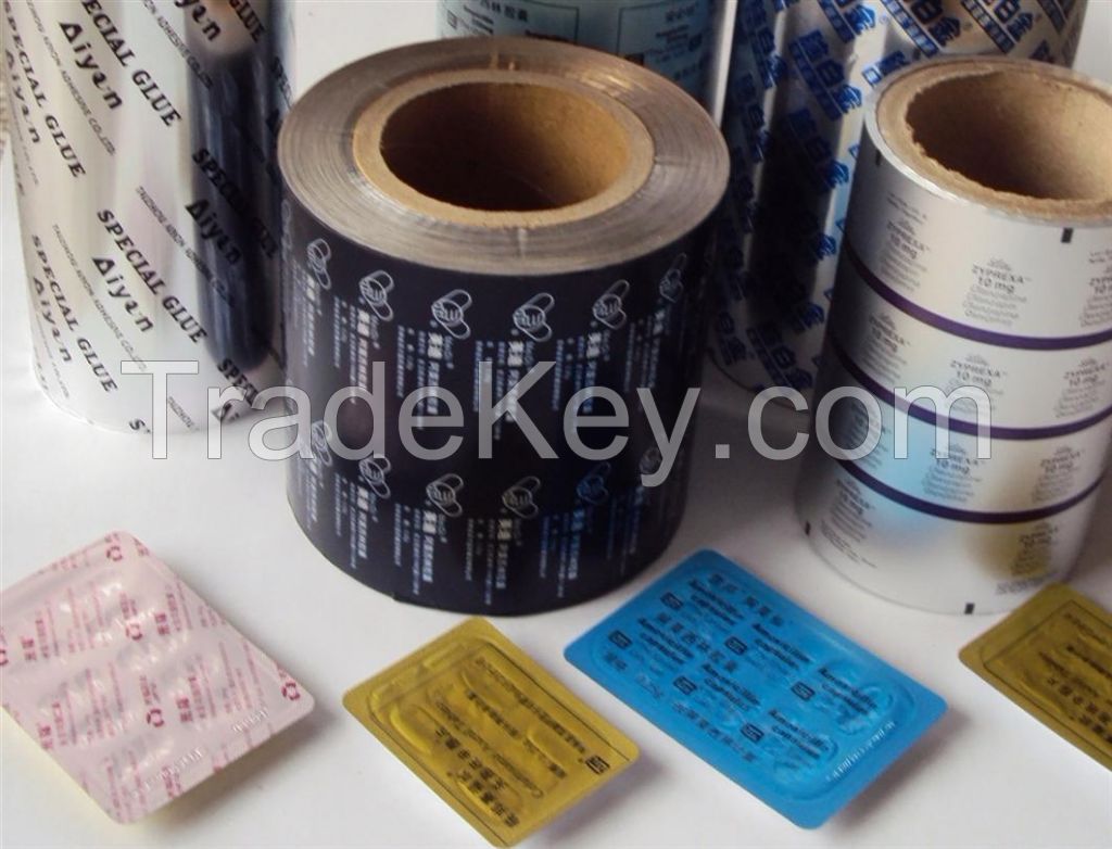 Aluminium foil for Blister Medical Packing pill blister packs