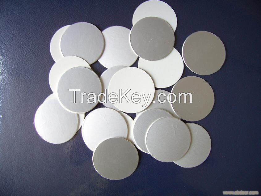 Drug bottles foil gasket induction heat sealing