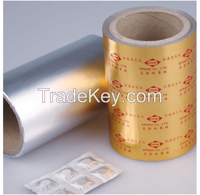 Soft Aluminum Foil for Laminated Strip Pack of Pharmaceutical