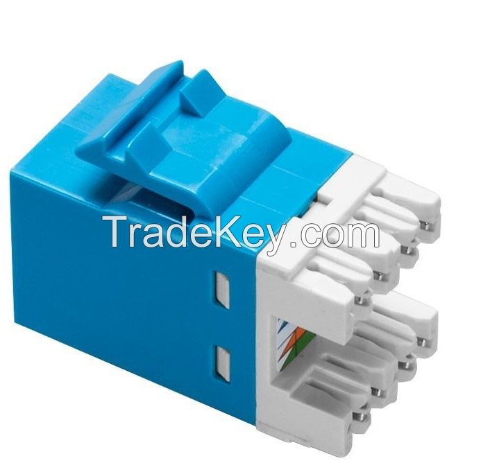 UTP CAT6 Keystone Jacks 180 Degree