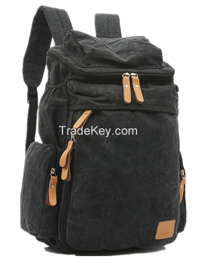 Fashion Canvas Leisure Backpack. Sports Bag, Travel Bag, School Bag