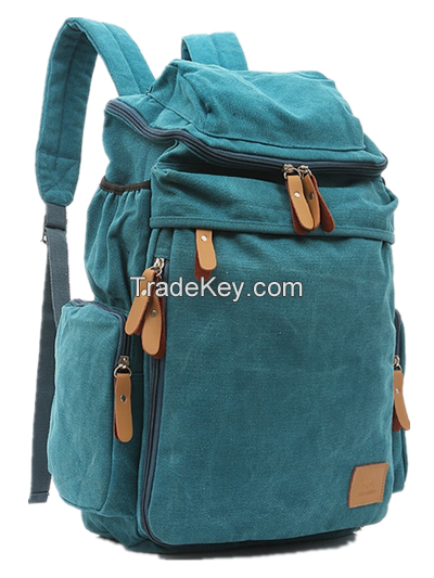 Fashion Canvas Leisure Backpack. Sports Bag, Travel Bag, School Bag