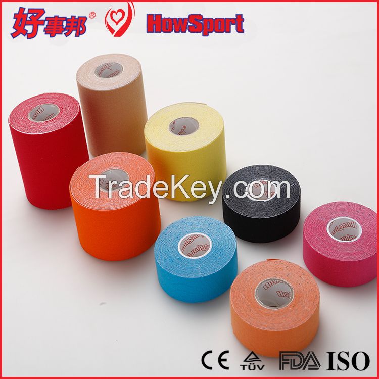 HowSport kenetic motion muscle aid rehabilitation gymnastics therapeutic kinesiology sports acrylic porous elastic k- tape