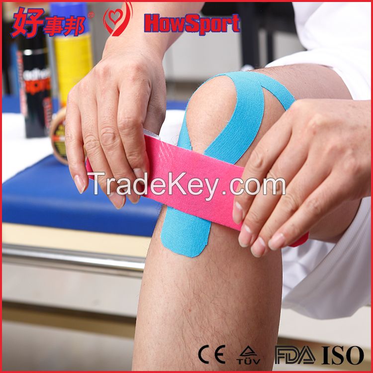 HowSport kenetic motion muscle aid rehabilitation gymnastics therapeutic kinesiology sports acrylic porous elastic k- tape