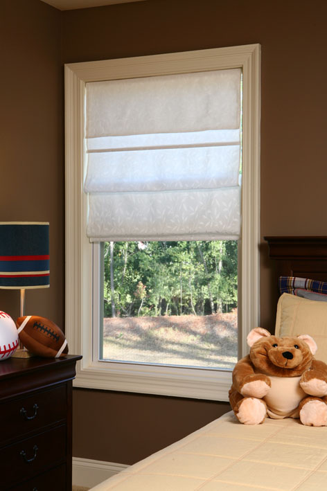 Cordless Roman Shades