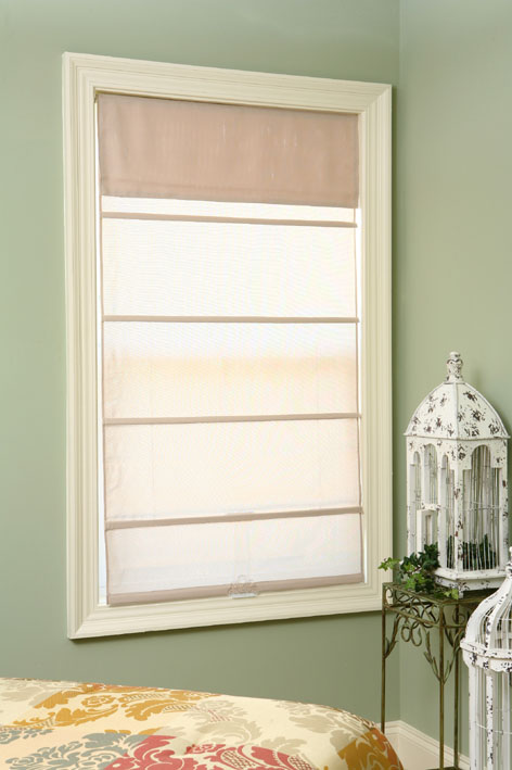 Cordless Roman Shades