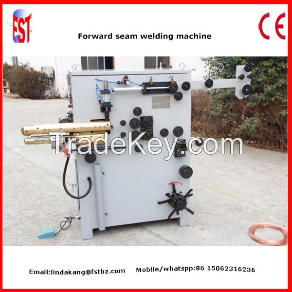 Manual forward side can body seam welders