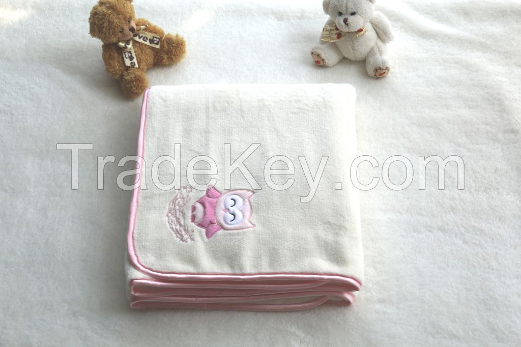 super soft baby blanket mink
