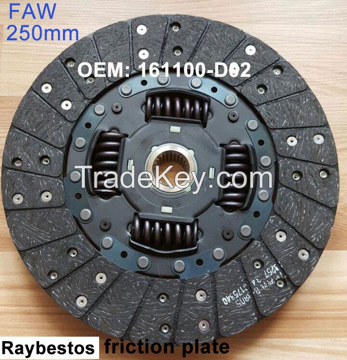 China Clutch Disc 1601100-D02 Special for SiHuan ND28