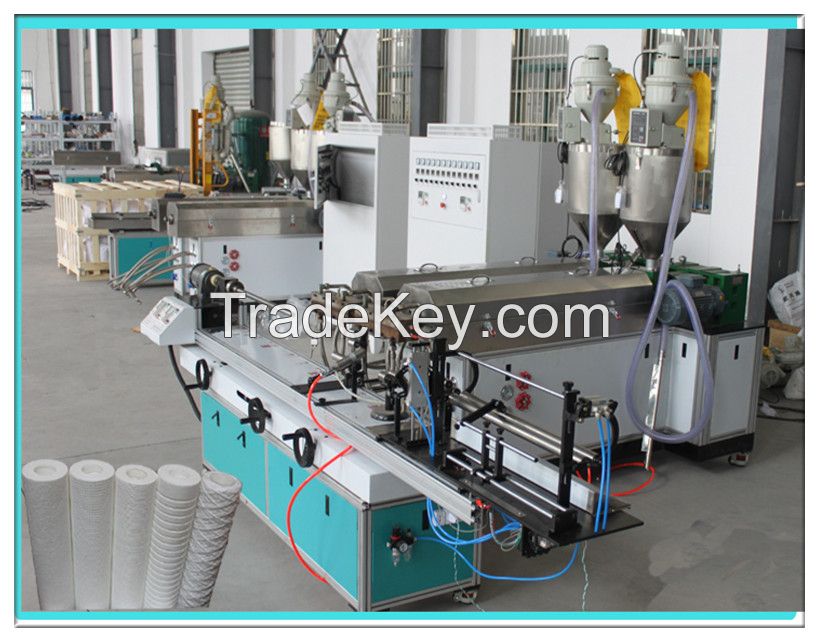 2016 Best sell pp melt blown/spun filter cartridge making machine