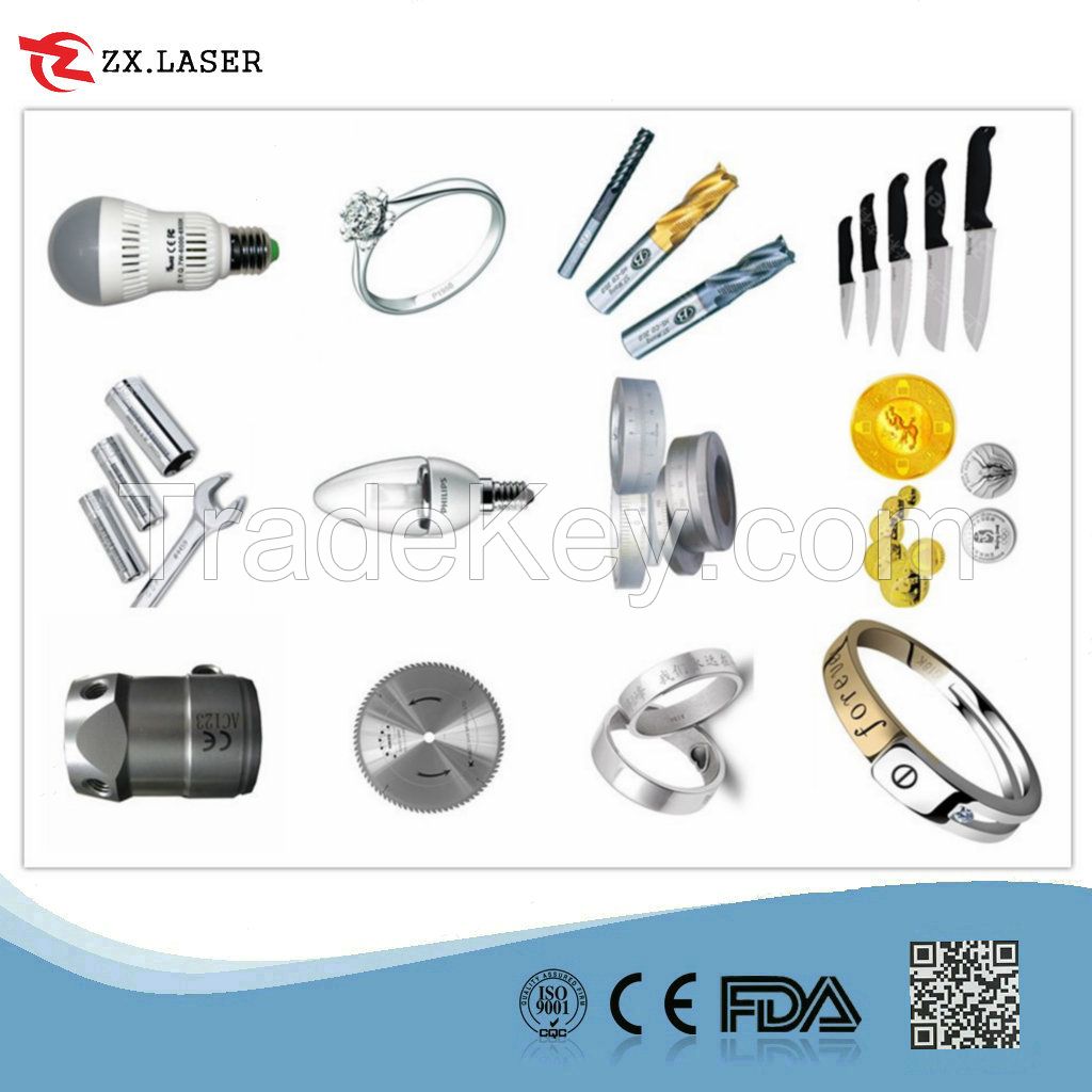 20W fiber laser marking machine for metal  marking