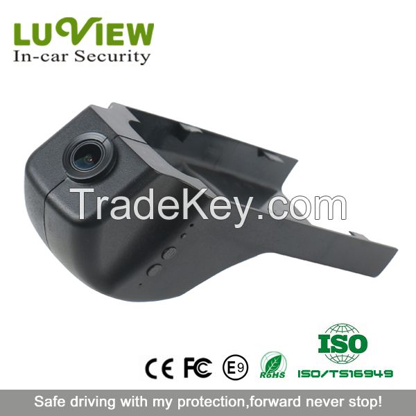 ADAS system 150 degree WiFi hidden car black box for BMW