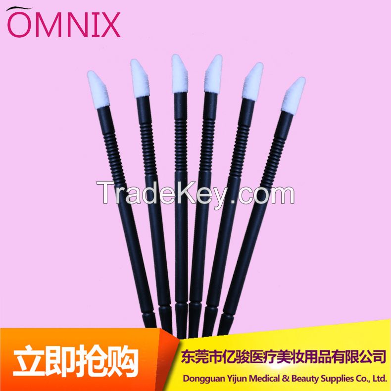 Factory wholesale new cheap disposable lip gloss brush Lipstick Gloss Wands Applicator Brush Makeup Tool