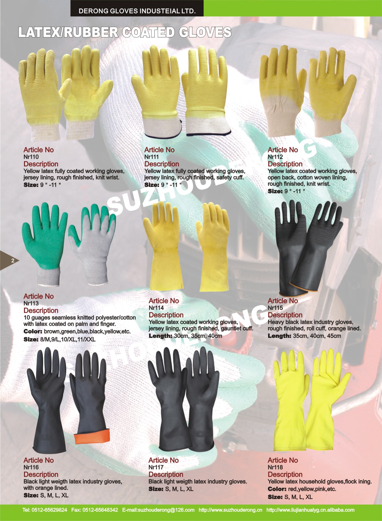 rubber glove