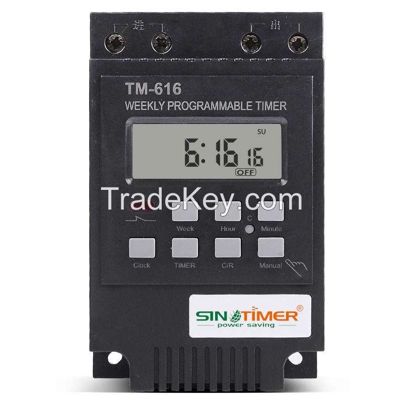 DIN rail Timer switch