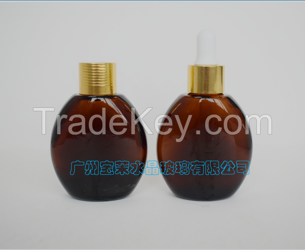 Sell 1 oz amber glass bottle for essential oil 