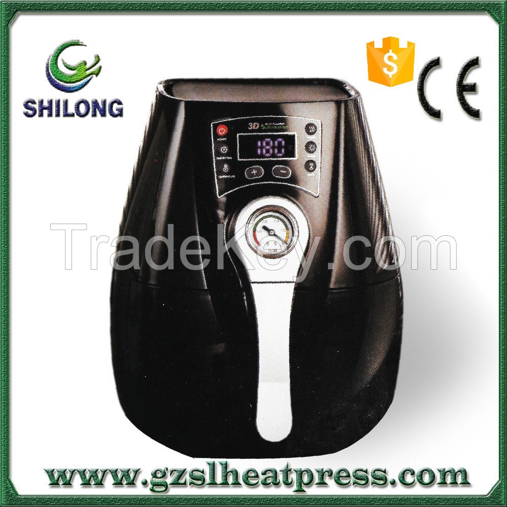 2016 New mini 3d sublimation vacuum heat press machine , shot glass mug printing machine for sale