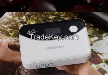 2016 high quality power bank 3g wifi router 4g modem