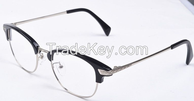 Fashion Plastic Reading Glasses Unisex Stock Eyeglass Optical Frames