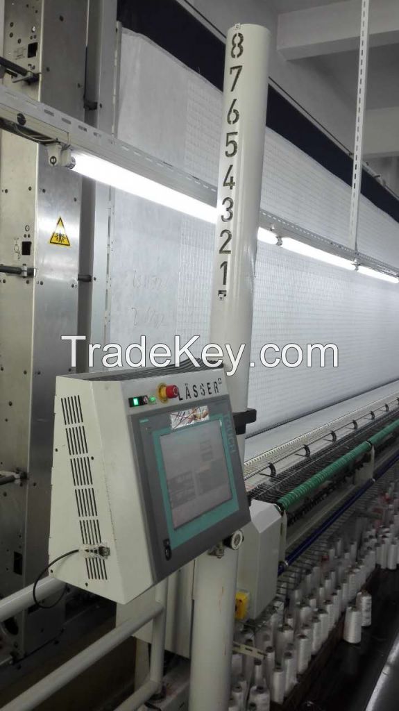 Used Lasser MD55 schiffli embroidery machine