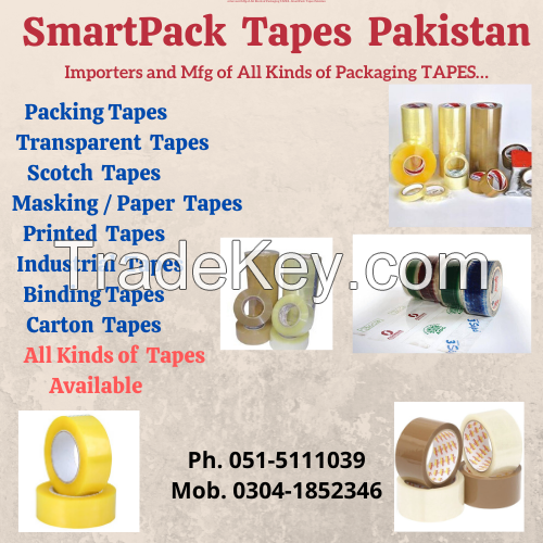 Cartons Packing Tapes - Transparent Tapes - Printed Tapes