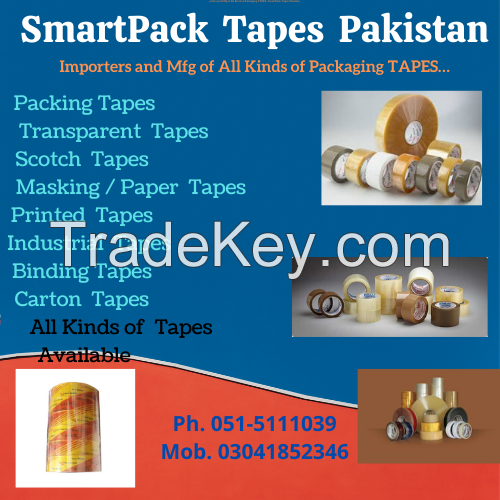 Cartons Packing Tapes - Transparent Tapes - Printed Tapes