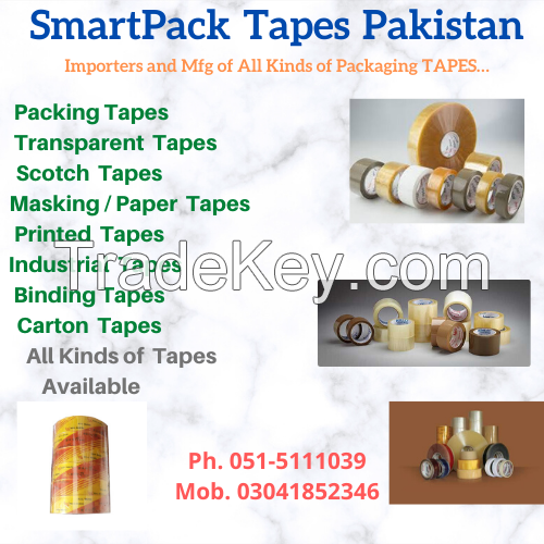 Cartons Packing Tapes - Transparent Tapes - Printed Tapes