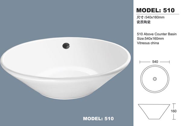 Porcelain basin,ceramic basin,