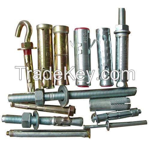 Fasteners - Hex Bolts, Hex Nuts, Stud Bolts, Anchor Bolts, Screws, UBolt, Structural Steel Bolts
