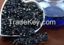 Nature dried black goji berry