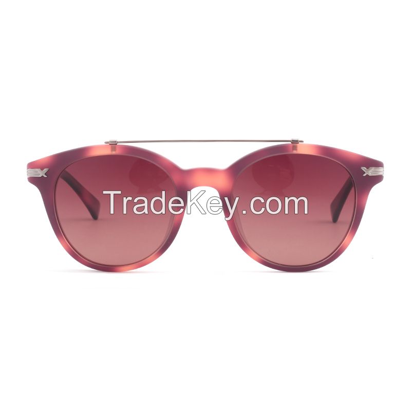 Retro Vintage Shell Polarized Customized OEM sunglasses