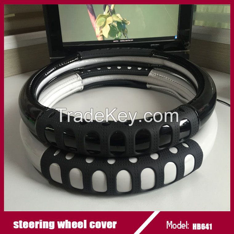 PU heated steering wheel cover