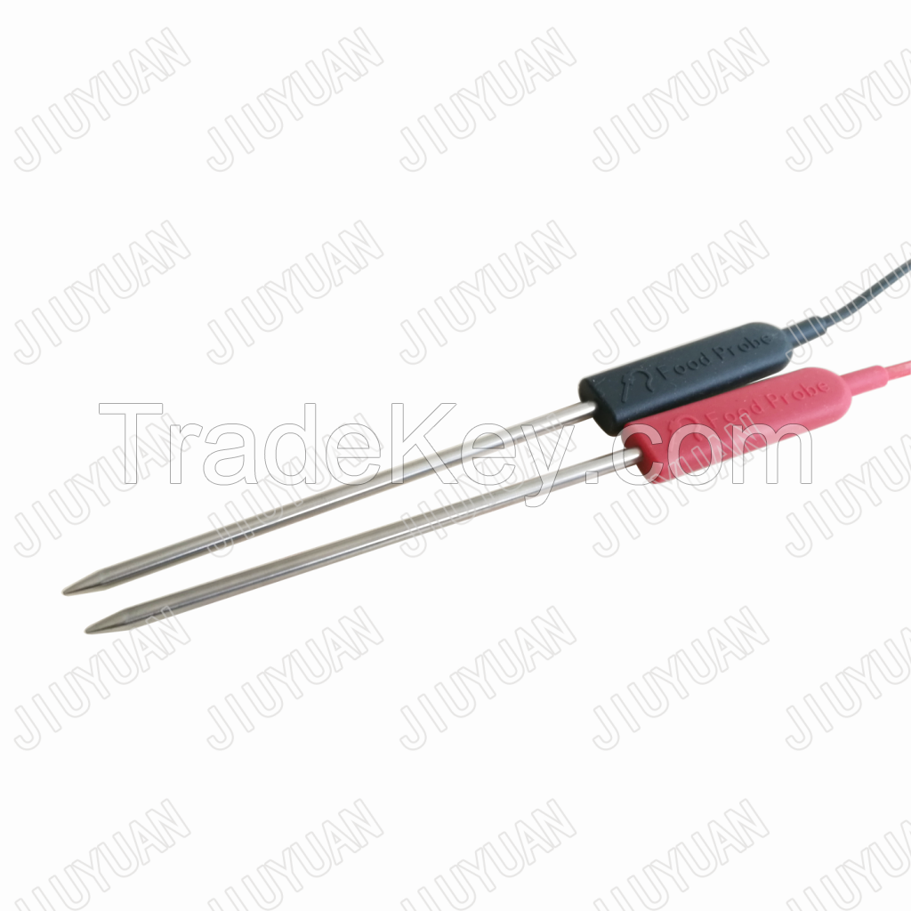 Meat probe sensor for oven/toaster/mircowave oven/bread machine