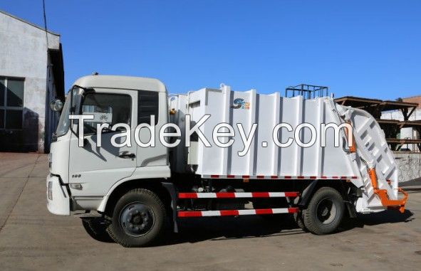 3T exquisite cheap dump compression garbage truck 