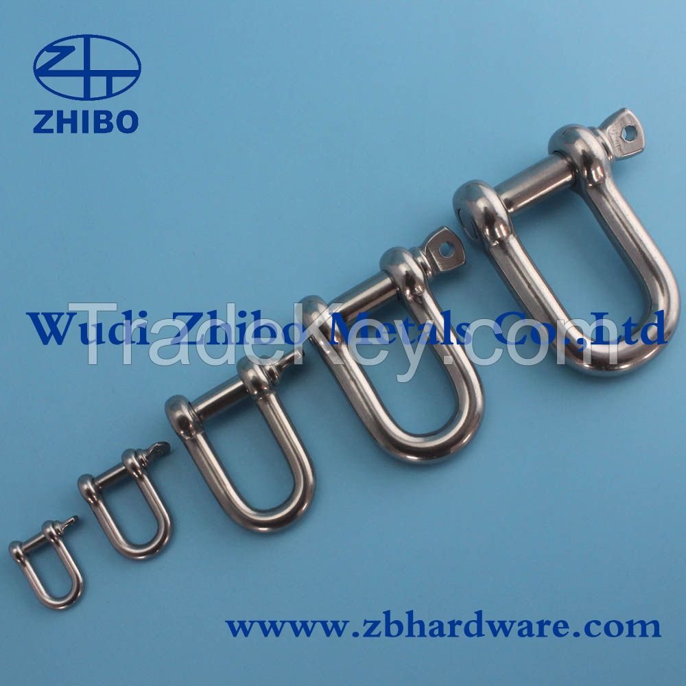 Stainless Steel Adjuster Stainless D Shackle and Bow Shackle