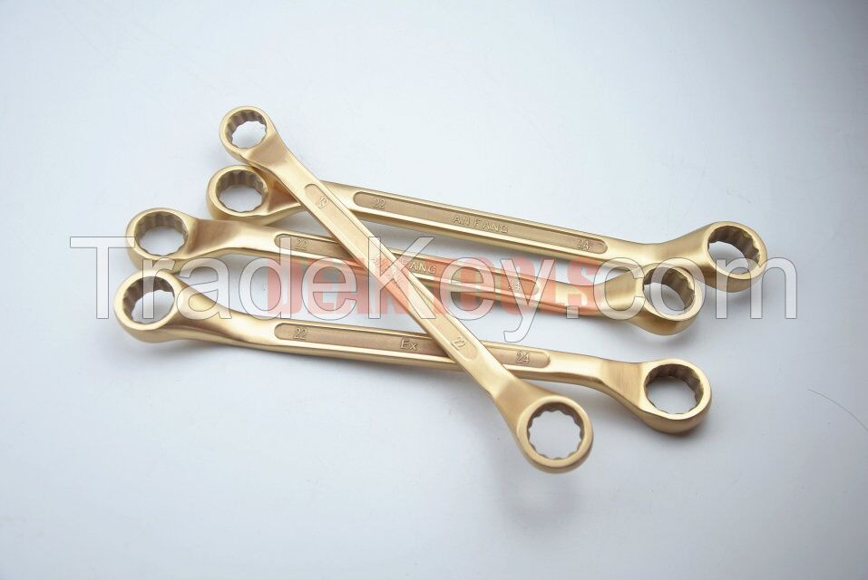 non sparking wrench , double offset box spanner , safety tools