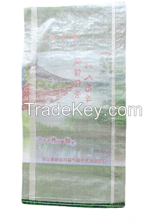 PP Woven Transparent Bags For Bean Cocoa Coffee Beans Salt Sugar Packaging 