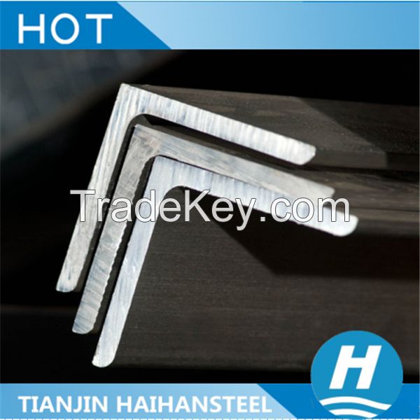 Hot rolled galvanized (HDG) steel angles/mild steel angle bar/iron(Man