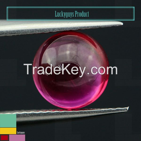 Cabochon Synthetic Ruby 5# Corundum