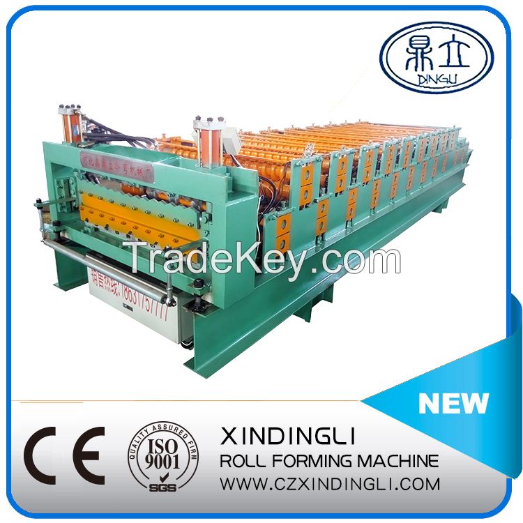 Double layer roll forming machine