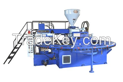 Single color PCU shoe injection molding machine