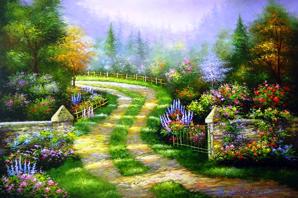Spring Oil Painting