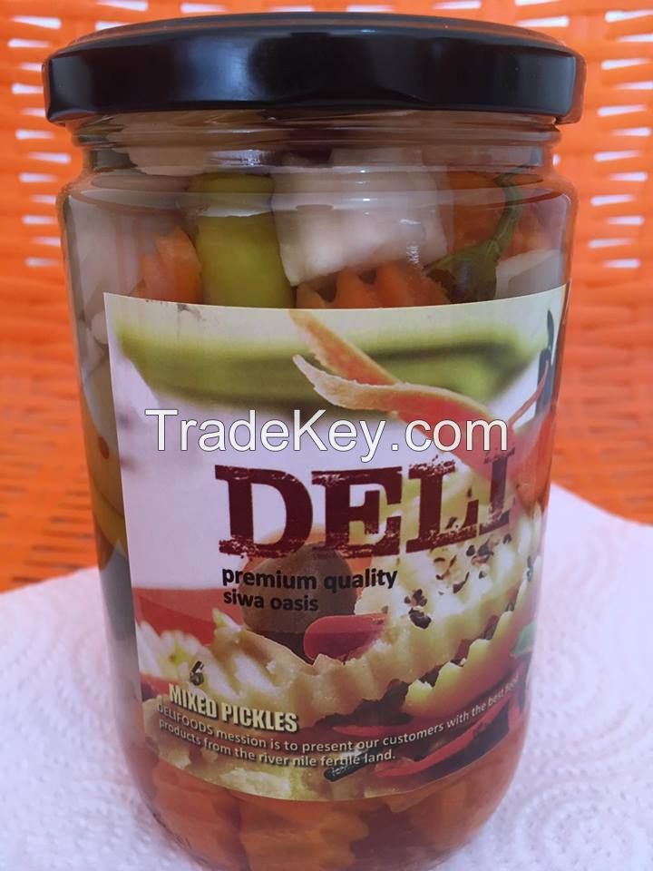 pickled vegetables