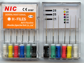 Dental Endodontic Root Canal Files