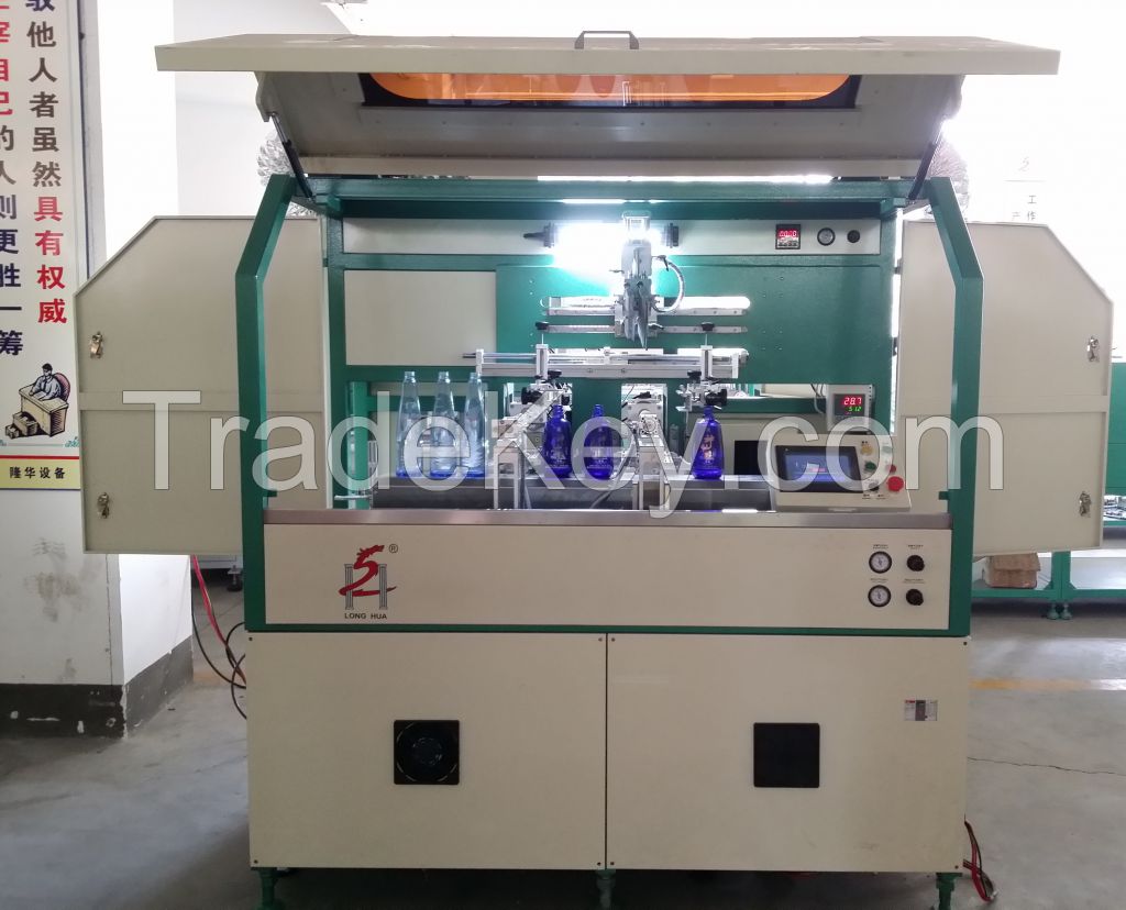 Automatic Multi Colors Screen Printing Machine for Plastic/Glass Cosmetic Product