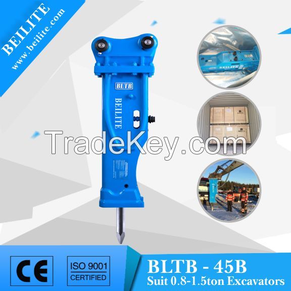 hot sale BLTB-45B silenced Hydraulic Breaker for mini excavator